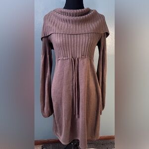 Calvin Klein brown sweater dress